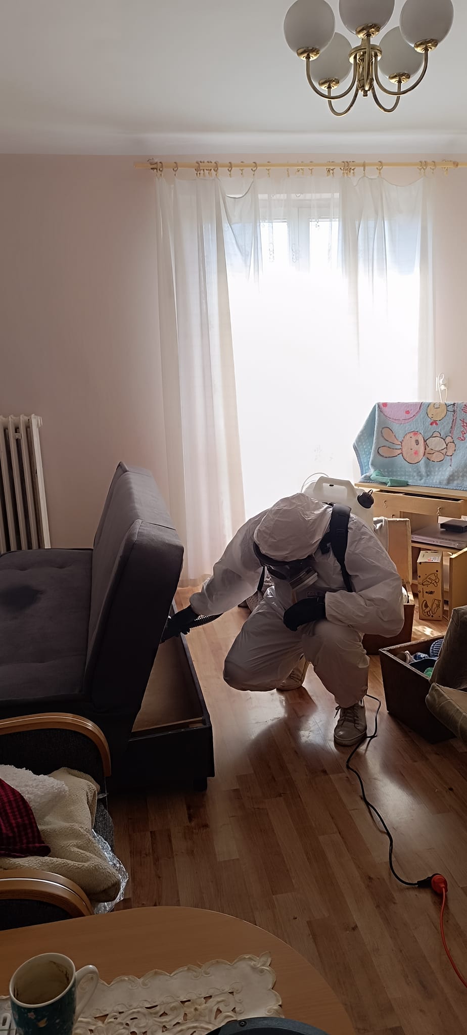 Dezynfekcja mieszkania przez firmę DanKub